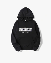 EVERYTHING "SERENITY-Man Full Sleeve Solid Hooded Sweatshirt " - Black, S