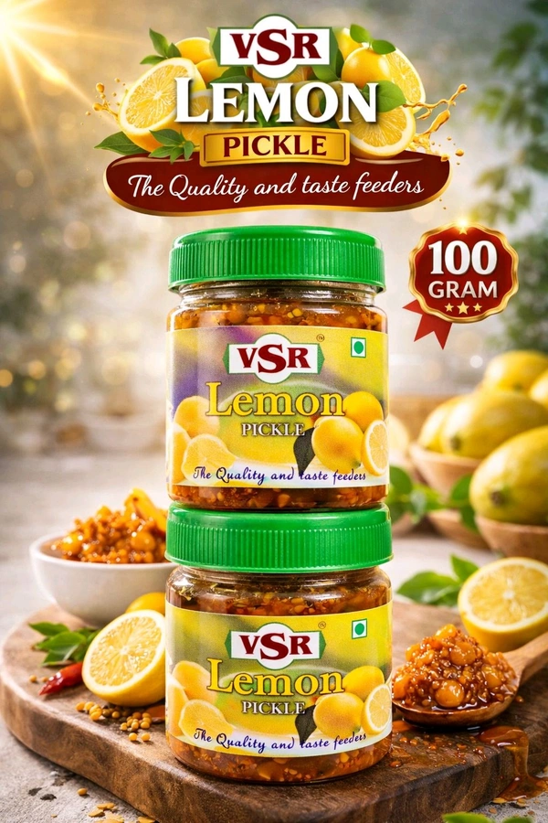 VSR LIME PICKLE 100 GRAM MRP 20