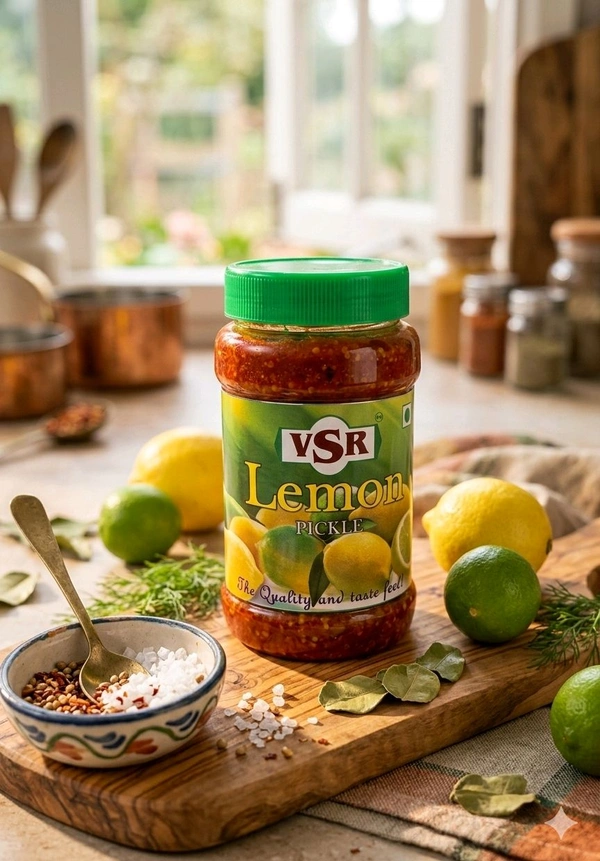 VSR LEMON PICKLE 500 GRAM MRP 75