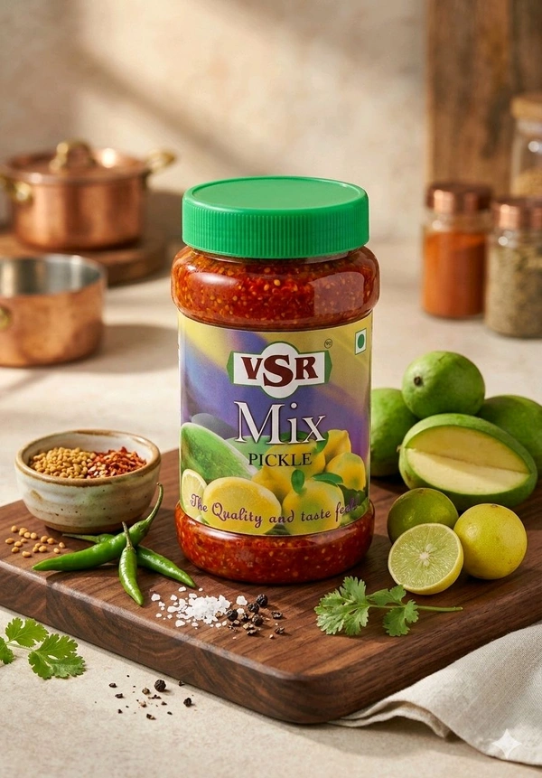 VSR MIX PICKLE 500 GRAM MRP 75