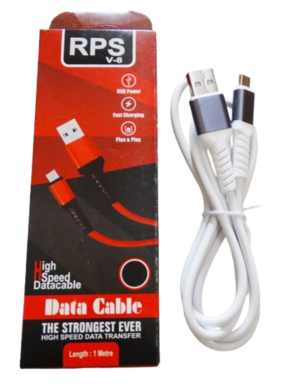 Data Cable Fast charging V8 Type with Metal 