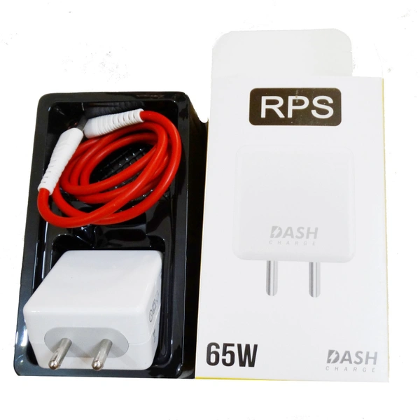 Dash Super Vooc charger upto 80W with cable free