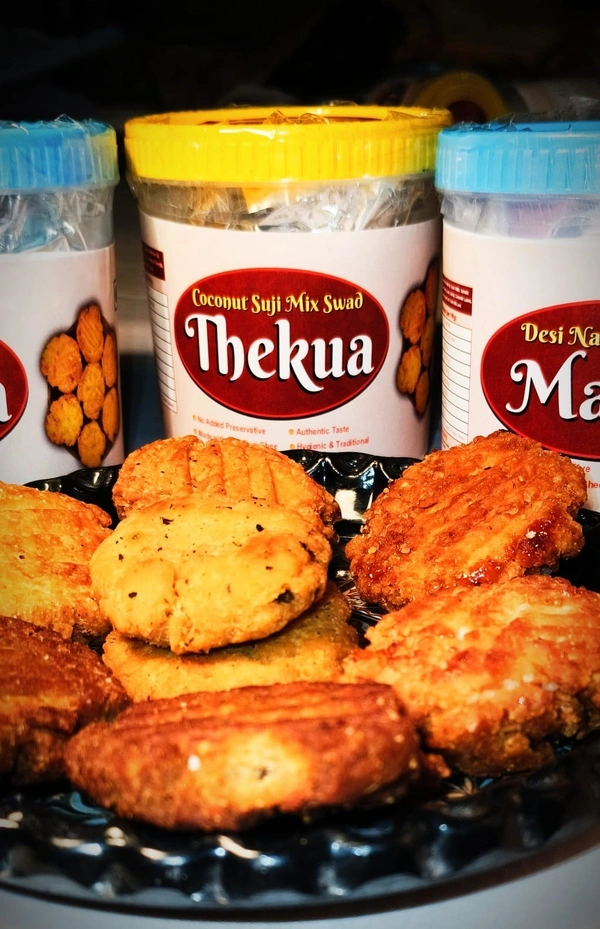 Atta Gud Desi Swad Thekua - 250gm