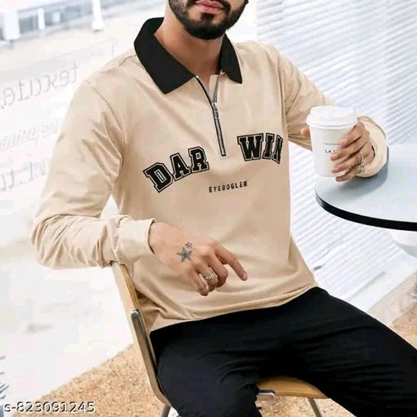 EYEBOGLER Men's Full Sleeve Polo
Neck T-Shirt I Regular Fit Casual Stylish Wishlisted
T-Shirt for Men