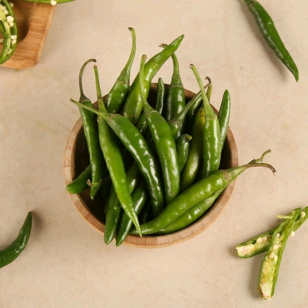 Green Chilli (Hari Mirch) - 100 gram