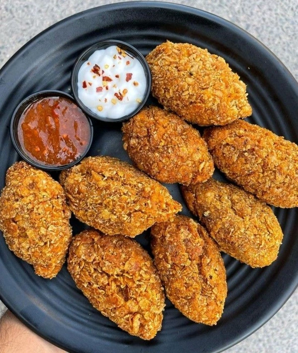 veg kurkure momos