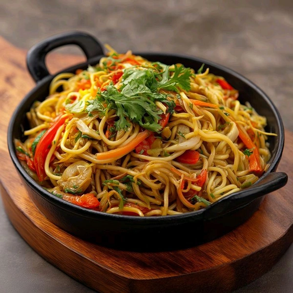 Peri Peri Chowmen - half