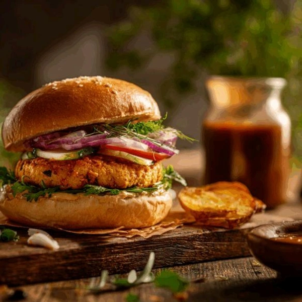 Aloo Tikki Burger