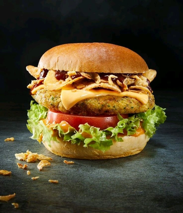 classic paneer cheese burger