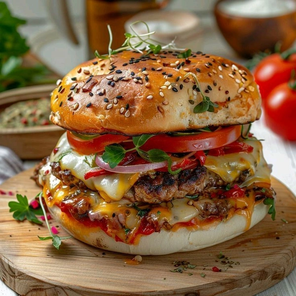 Barbecue burger