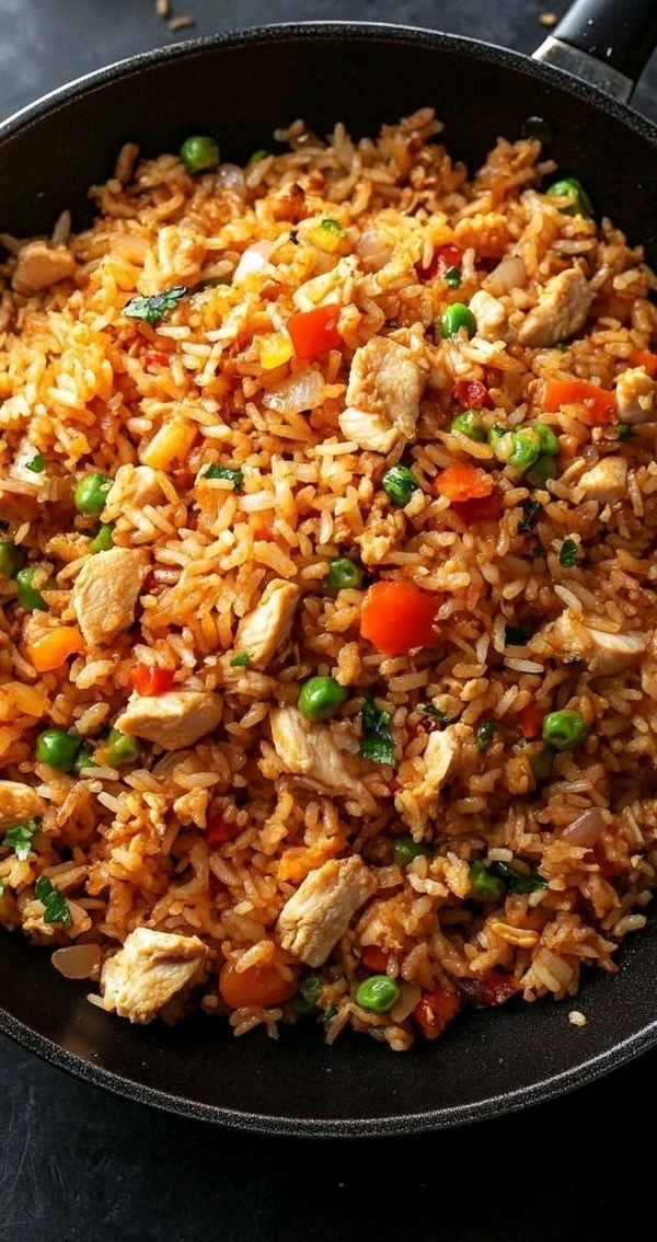 peri peri fried rice - full