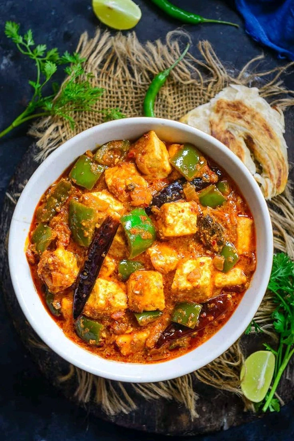 kadhai paneer - half