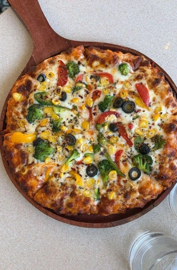 capsicum cheese pizza - small