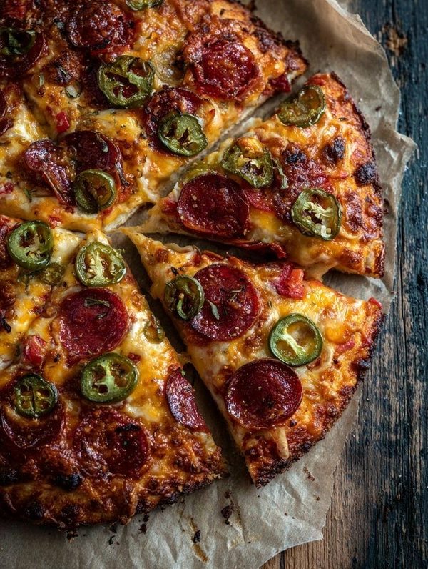 chilly spicy cheese Pizza - Large