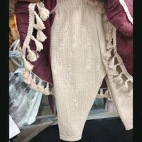 Boho Tassel Tiered Dress with Lace Shrug Set — Plum Wine - 1