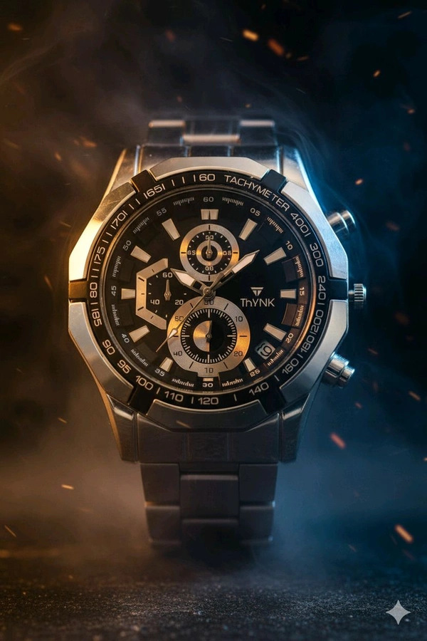 Elysian : Shadow Steel Editon | Metal Body Classic Analog Watch For Mans