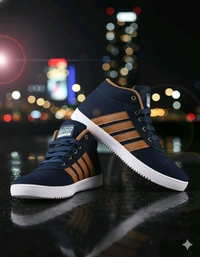 Elysian: Urban Step Casual Shoes | Stylish & Comfortable Footwear for Men - Navy Blue, 6-ind