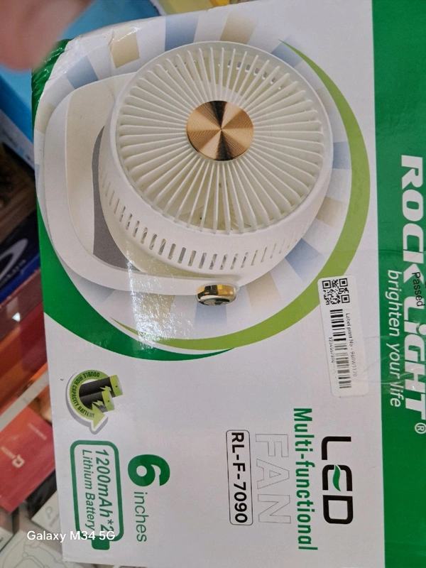 Rock Light, LED Multi Function Fan RL-F-7090