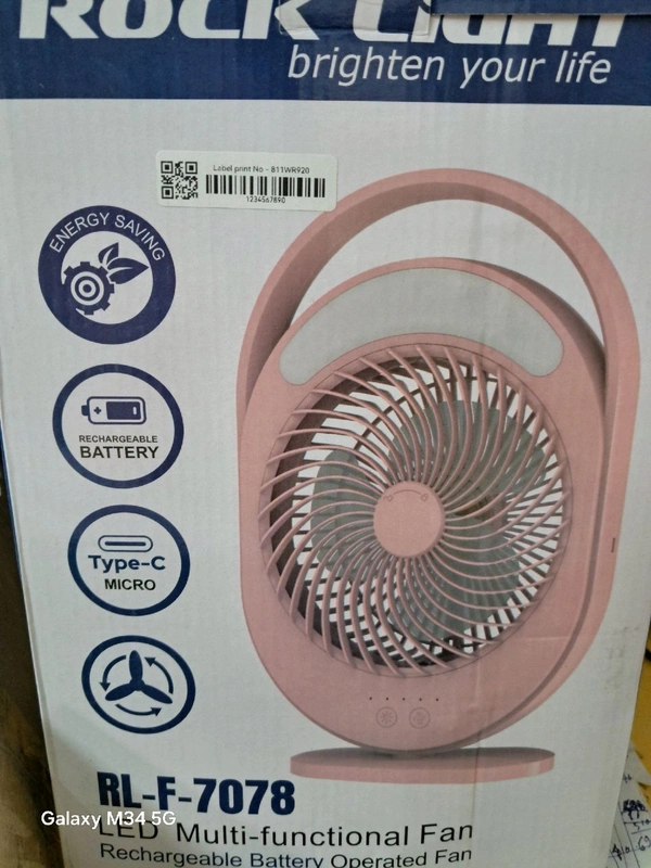 Rock Light, LED Multi Fanctional Fan RL-F-7078
