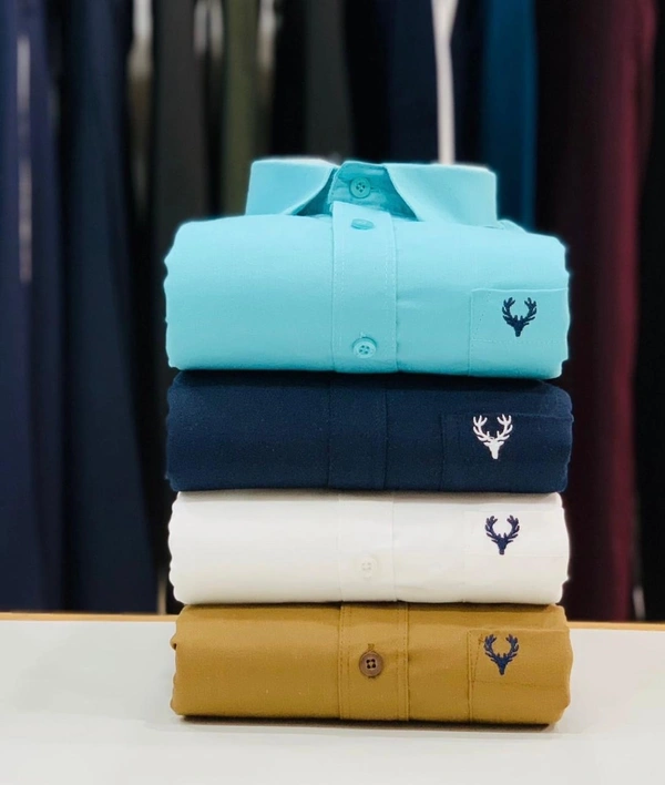 Allen Plain Shirts For Men - 4 Pc Combo Stylish & Comfortable - M-38