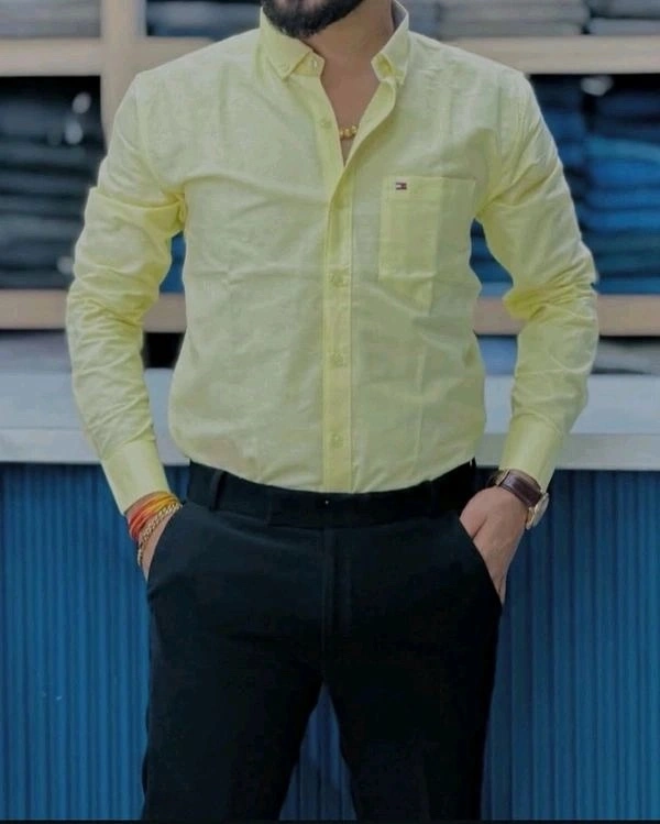 Formal Plain Shirt Pant Combo – Timeless Style And Comfort - XXL-44, 34