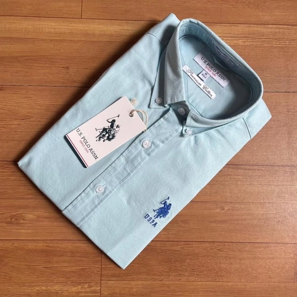 Combo of 2 Premium Cotton Formal Shirts – Sky Light Blue & Wine |Regular Fit - XL-42