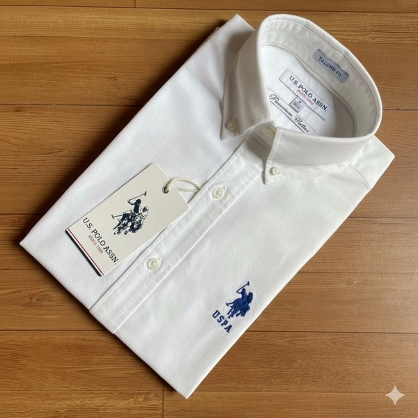 Combo of 2 Premium Cotton Formal Shirts – Lime Green & White |Regular Fit - L-40