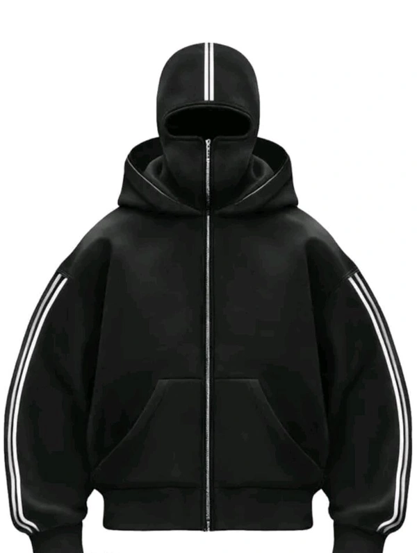 Blaclava Trending Mask Hoodie For Men's 