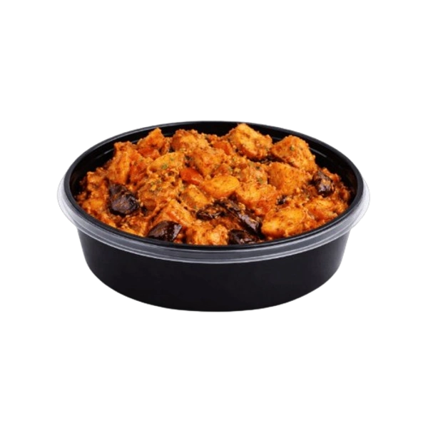 Potato Brinjal Bhaji