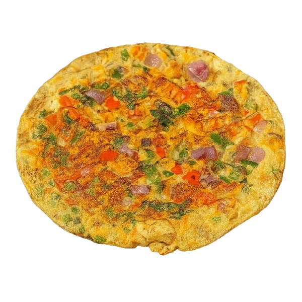 Egg Onion Masala Omelet (Omelette)