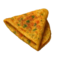 Egg Onion Masala Omelet (Omelette)