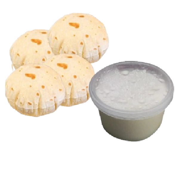 Roti With Sweet Curd (ରୁଟି ସହିତ ମିଠା ଦହି)
