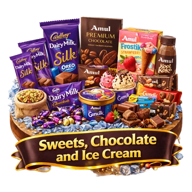 Sweets, Chocolate, Ice Cream