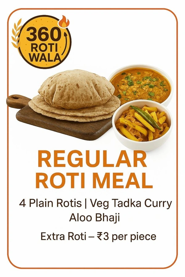 Regular Roti Meal