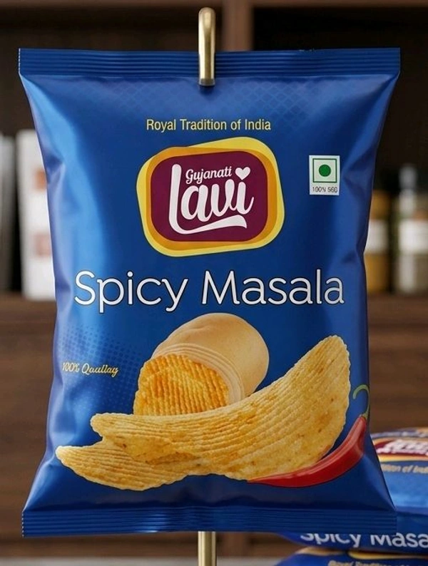 Lavi Spicy Masala Potato Chips 