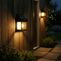 Solar Wall Lamp Automatic On Off in Day-Night (No Power Supply Needed)
