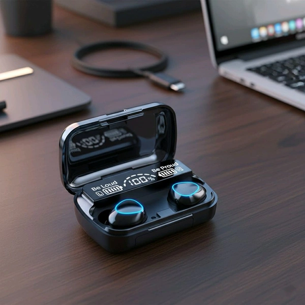 Wireless Bluetooth 5.0 In-Ear Earbuds – Mini Stereo with Mic