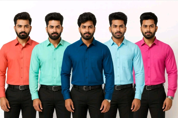 Men's Cotton Shirt - Full Sleeve 