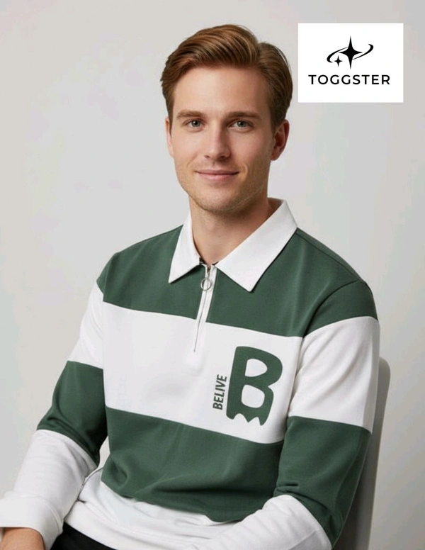 Full Sleeve Zipper T Shirt