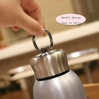 Mini Insulated Water Bottles,Stainless Steel Water Bottle - Silver