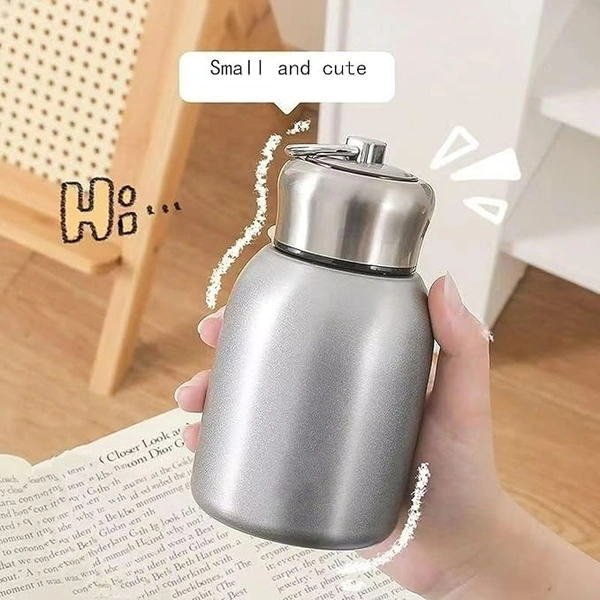 Mini Insulated Water Bottles,Stainless Steel Water Bottle - Silver