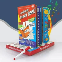 Intelligence Book Sound Book for Children, English Letters & Words Learning Book, Fun Educational Toys