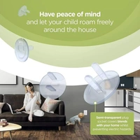 Waterproof Silicone Wall Switch Protective Cover Covered with Silicone Safety Socket Protector