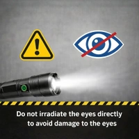 Rechargeable High Power LED Torch Light | Super Bright Zoom Flashlight with 18650 Battery, 4 Modes, USB Charging