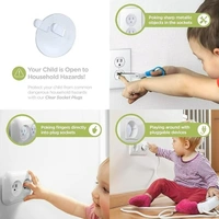 Waterproof Silicone Wall Switch Protective Cover Covered with Silicone Safety Socket Protector