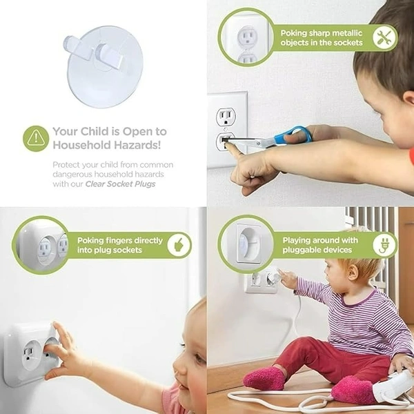 Waterproof Silicone Wall Switch Protective Cover Covered with Silicone Safety Socket Protector