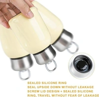 Mini Insulated Water Bottles,Stainless Steel Water Bottle - White