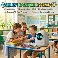 Smart LED Display Backpack for Kids – Water Resistant School Bag for Boys & Girls (No Warranty)