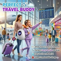 Smart LED Display Backpack for Kids – Water Resistant School Bag for Boys & Girls (No Warranty)