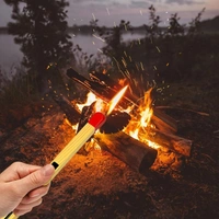 Match Stick Shaped Butane Lighter, Multipurpose Inflatable Long Handle Gas Burner, Gas Lighter for Kitchens, Smoking, Candles and Outdoor Use (Pack of 1) (Lighter